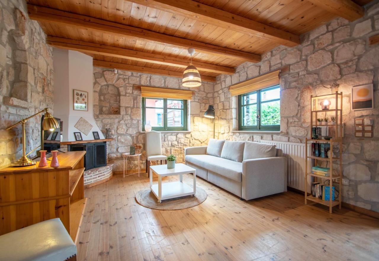 Valory'S House - The Stone House Villa Vasilikos  Luaran gambar